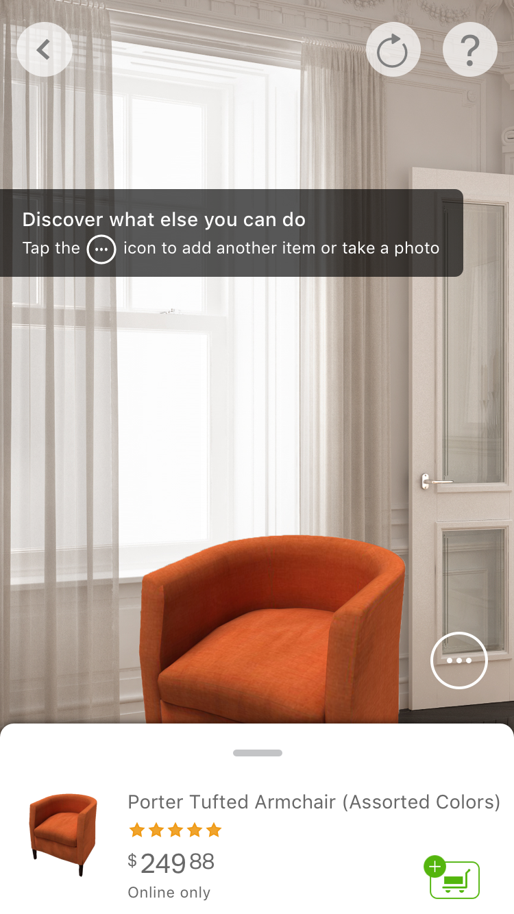 3D Showroom instructions: Discover more