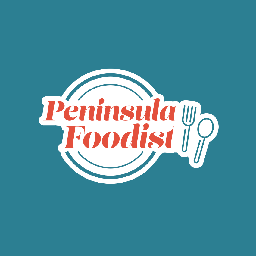 Peninsula Foodist logo featuring a dish, fork and spoon
